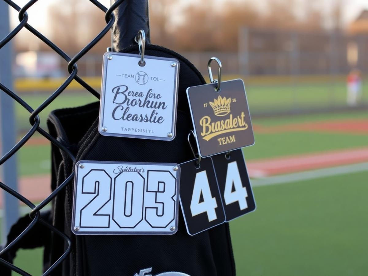 QR Roster Keychains, Travel baseball, Wexford